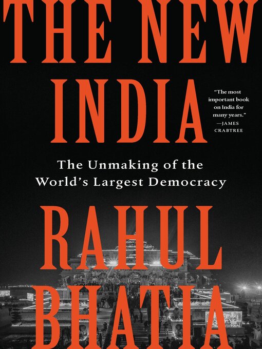 Title details for The New India by Rahul Bhatia - Wait list